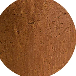 Warm terracotta-toned lamp finish