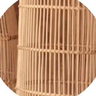 Rattan pendant weave