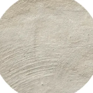 Plaster-like finish in pale sand